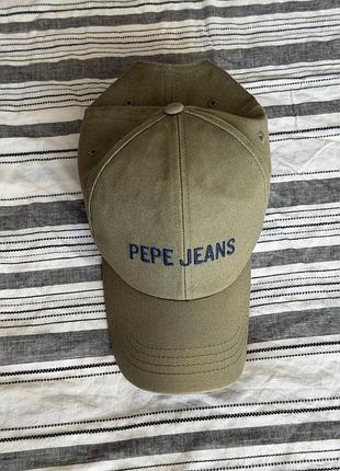 Кепка бейсболка pepe jeans в стилі мілітарі