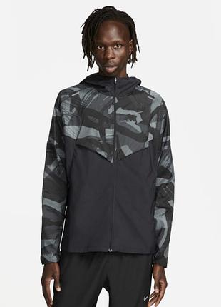 Чорно синя вітровка nike оригінал