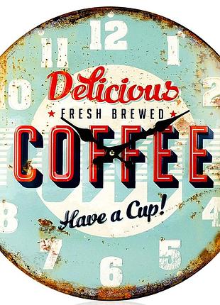 Часы настенные technoline wt5020 coffee (wt5020)