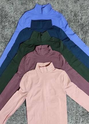 Ідеальна безшовна водолазка жіноча кофта светр безшовна одяг