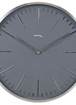 Годинник настінний technoline wt7215 grey (wt7215)