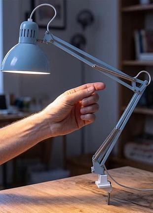 Офісна настільна лампа для робочого стола ikea, діодний настільний світильник, настільна лампа в дитячу кімнату, rfe