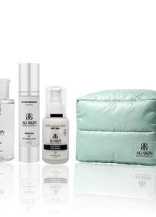Ag skin набір для зволоження і відновлення мікробіому шкіри