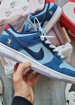 Стильні кросівки nike sb dunk low pro x why so sad?