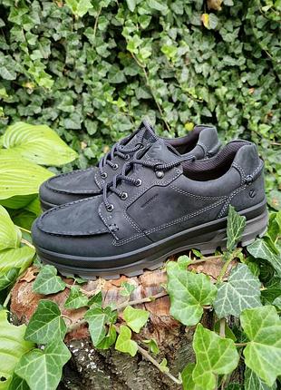 Туфли полуботинки ecco track waterproof (838144) размер 46 оригинал