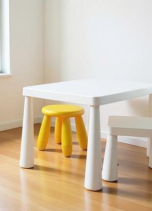 Игровой столик для детей со стульчиками ikea, стол детский сверху ребенок рисует, детский стол для маленьких, rfe
