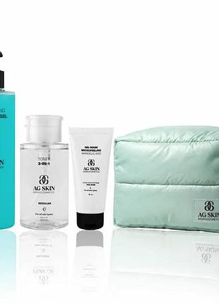 Ag skin набір для глибокого очищення шкіри