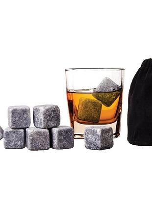 Камни для виски whiskey stones ∙ набор камней для охлажения напитков ∙ многоразовый лед