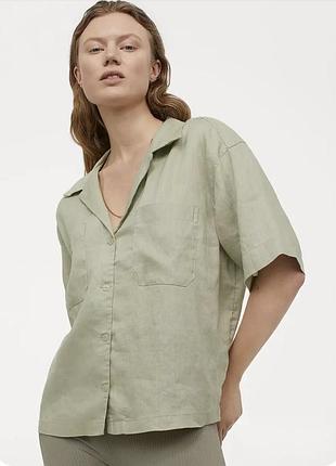 Нова сорочка h&amp;m 100%льон
