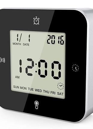 Часы настольные technoline wt344 black/silver (wt344) 2