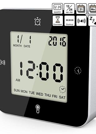 Часы настольные technoline wt344 black/silver (wt344) 4