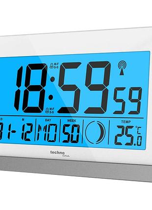 Часы натольные technoline ws8056 white/silver (ws8056)