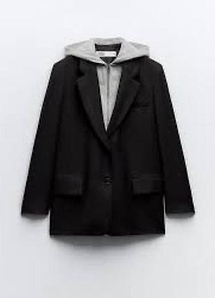 Комбінований блейзер від zara