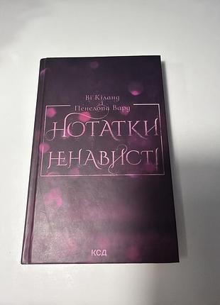 Книга нотатки ненависті ві кіланд