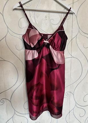 Шовкова нічна сорочка ted baker p.xs/s