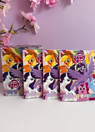 Коллекционная карточка и значок по мультсериалу my little pony май литл пони дружба - это чудо