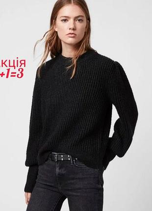 Светр з домішкою вовни allsaints mrya shine jumper з люрексом кофта джемпер