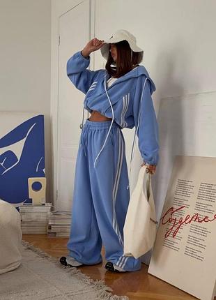 Костюм двунитка красный