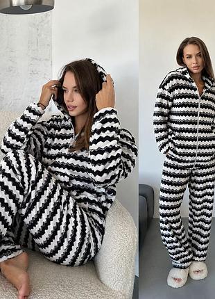 Пижама женская теплая зимняя