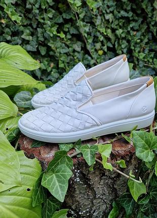 Сліпони мокасини кеди ecco soft 7  (470863) розмір 40 оригінал