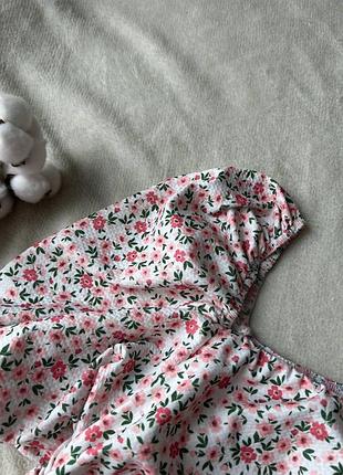Плаття міні принт батал 5