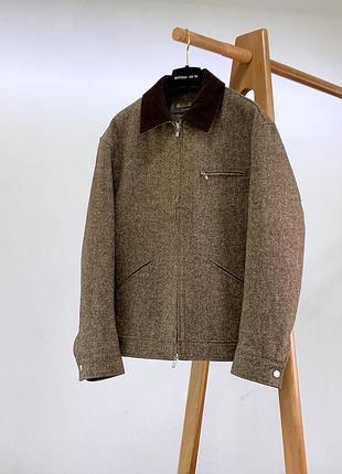 Чоловіча куртка сорочка з вовни loro piana