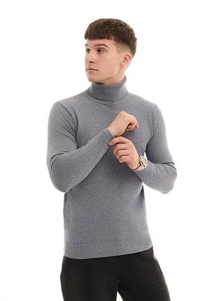 Гольф pobedov neck серый 2
