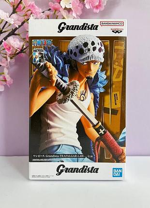 Оригінальна фігурка трафальгар ло - ван піс one piece grandista bandai
