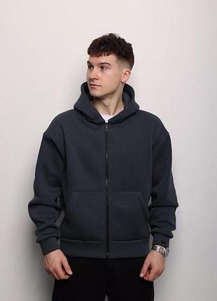 Кофта pobedov temp темно-сірий