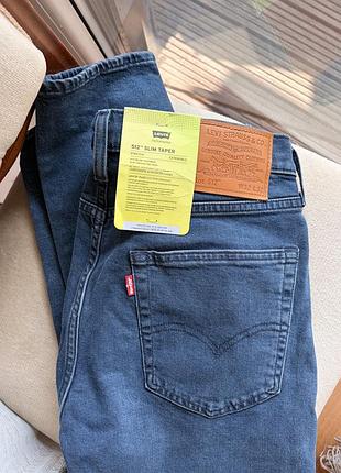 Чоловічі джинси 512 slim taper levi’s