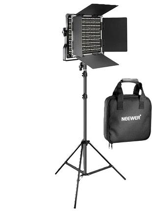 Двухцветный студийный свет со штативом neewer nl660 bi-color 40вт 3200-5600к