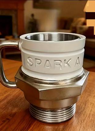 Чашка sparka 290 мл з металевою колбою 04924