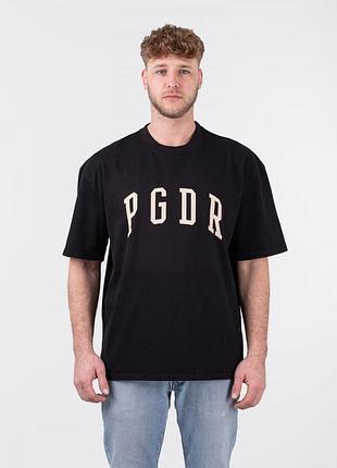 Оверсайз футболка pegador bota boxy tee black (оригінал)