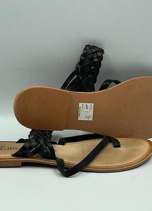 Little marcel braided leather sandals