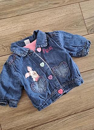 Курточка детская на девочку disney baby