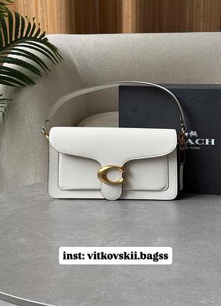 Сумочка tabby shoulder bag 26 brass/chalk🥰