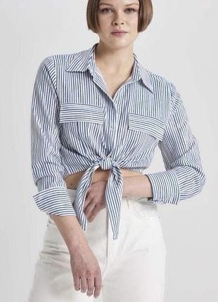 Сорочка zara льон віскоза