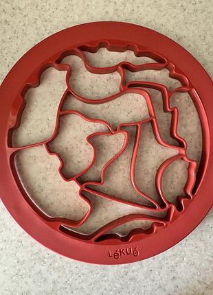 Кондитерська кругла форма - вирубка для печива 🍪15 фігурок  різних тварин