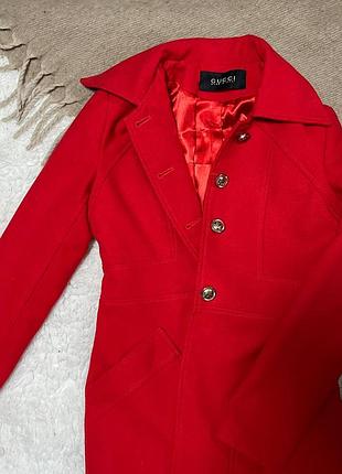 Пальто шерстяное gucci