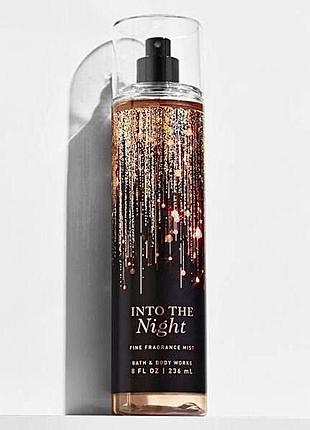 Спрей для тіла into the night від bath&body works (236 мл)
