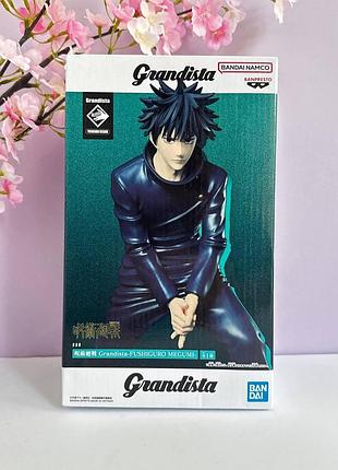 Оригинальная фигурка фушигуро мегуми - магическая битва jujutsu kaisen bandai grandista