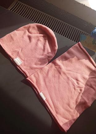 Комплект баф + шапка тоненькі