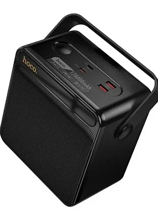 Павербанк hoco db101 120000mah 22.5w з ліхтарем і швидкою зарядкою чорний