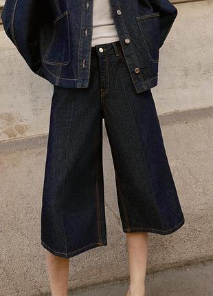 Длинные джинсовые шорты z1975 от zara