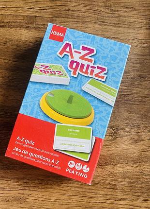 Настільна гра a-z quiz