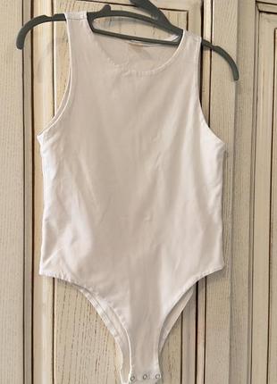 Боді боди бодик женский белый zara mango h&m bershka pull&bear oysho calzedonia stradivarius reserved stimma vovk papaya vloria