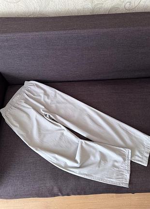 Легкі штани в стилі піжами zara