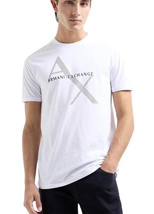 Нова футболка armani exchange розмір s quilted logo