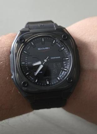Спортивные часы skmei 2328, черные, мужские