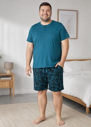 Чоловіча піжама livergy (німеччина) р. 3xl 100% бавовна трикотаж великі розміри